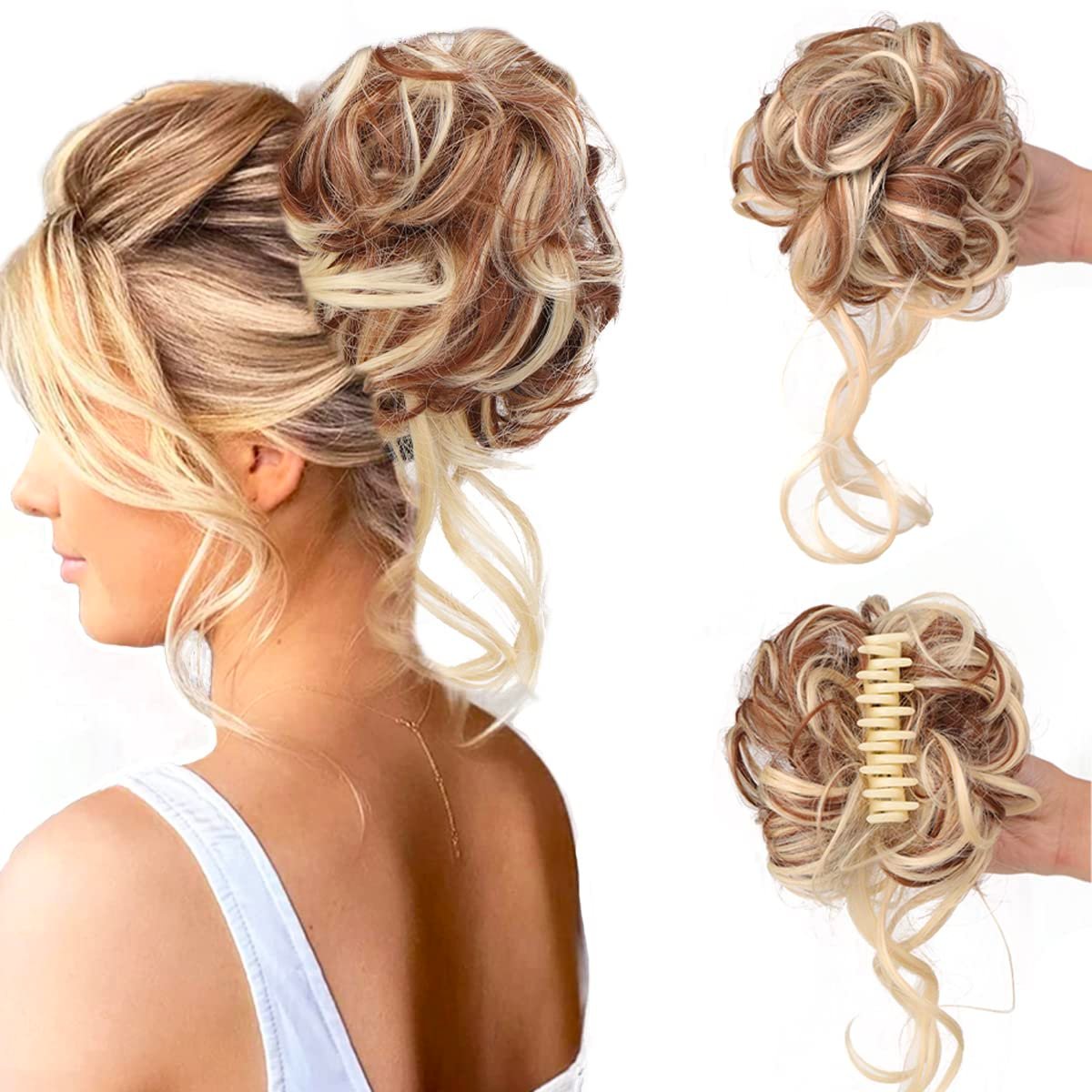 Easy Hold Hair Bun Clips