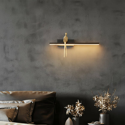 Luxury Copper LED Wall Light Fixture - Cofik