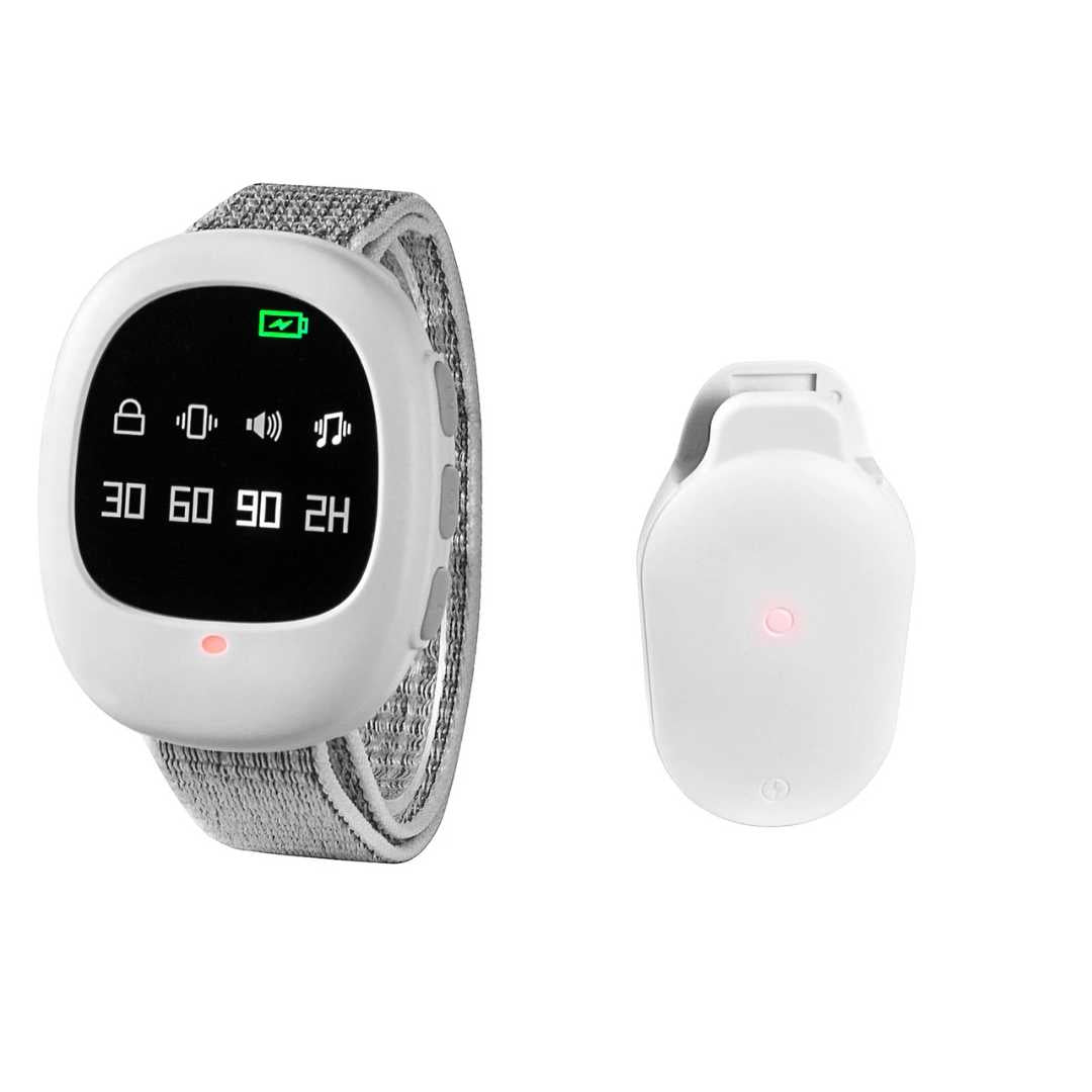 Rechargeable Wireless Bedwetting Alarm with Vibration Alert - Cofik