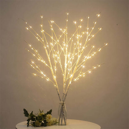 Warm White LED Winter Tree String Lights