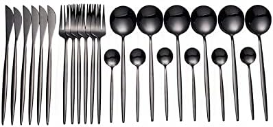 Premium Metal Silverware Set for Home Dining