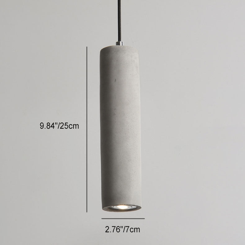 Industrial Concrete Pendant Light Fixture