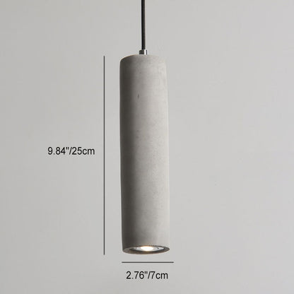Industrial Concrete Pendant Light Fixture