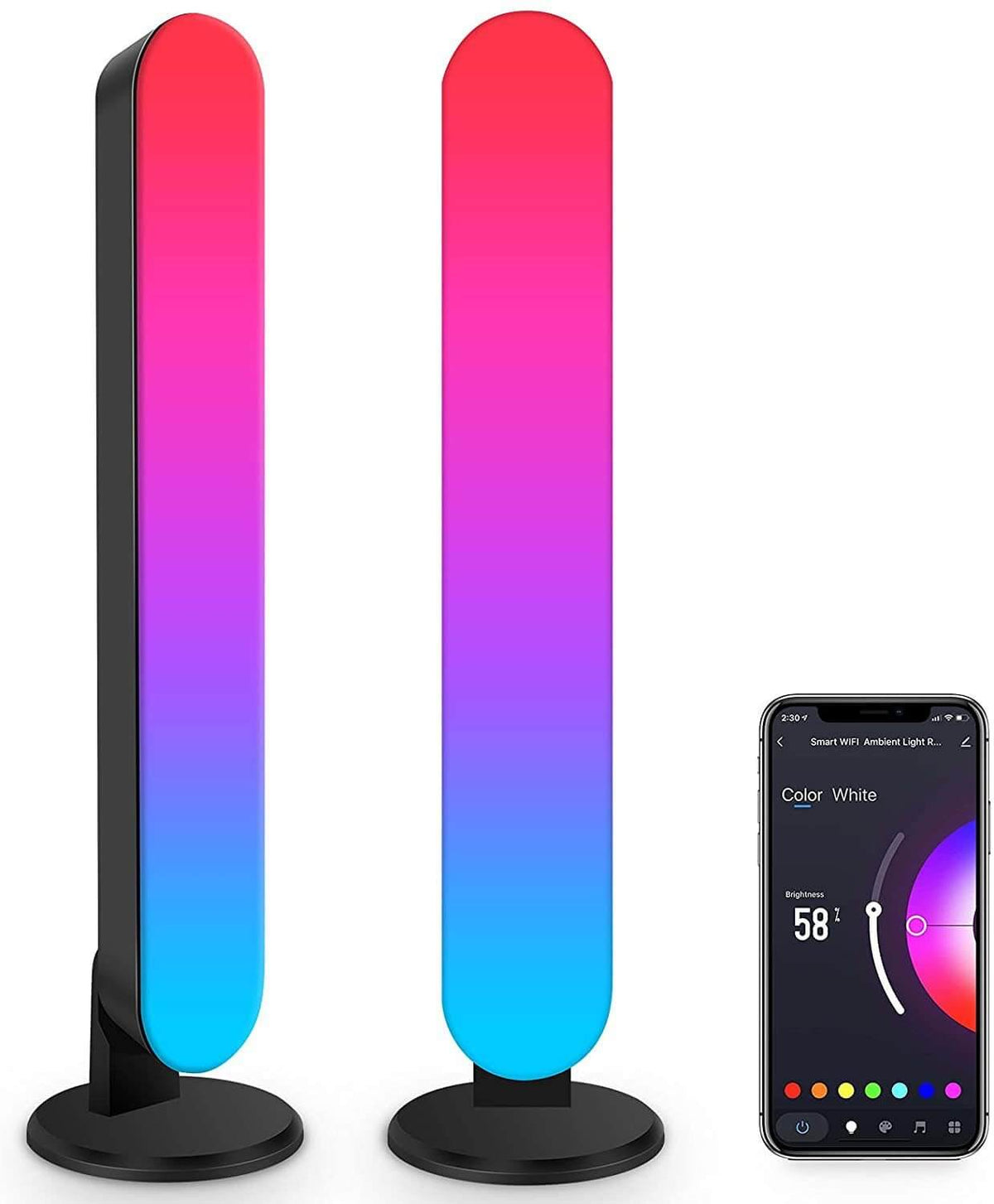 Colorful Smart TV Ambient LED Backlight Lamp