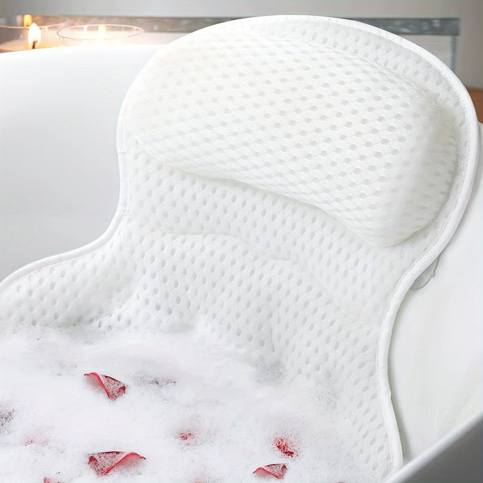 Plush Spa Bath Pillow with Soft Neck Support - Cofik