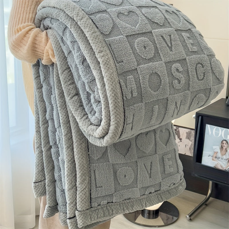 Soft Plush Fleece Throw Blanket for Cozy Nights
