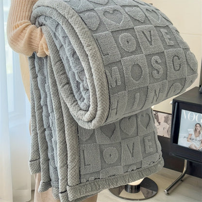Soft Plush Fleece Throw Blanket for Cozy Nights