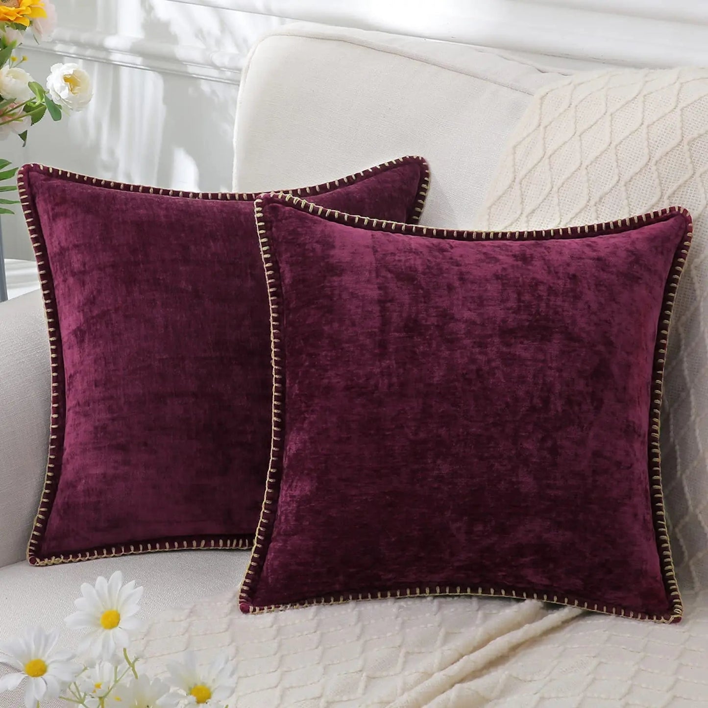 Soft Plush Pillow Cover