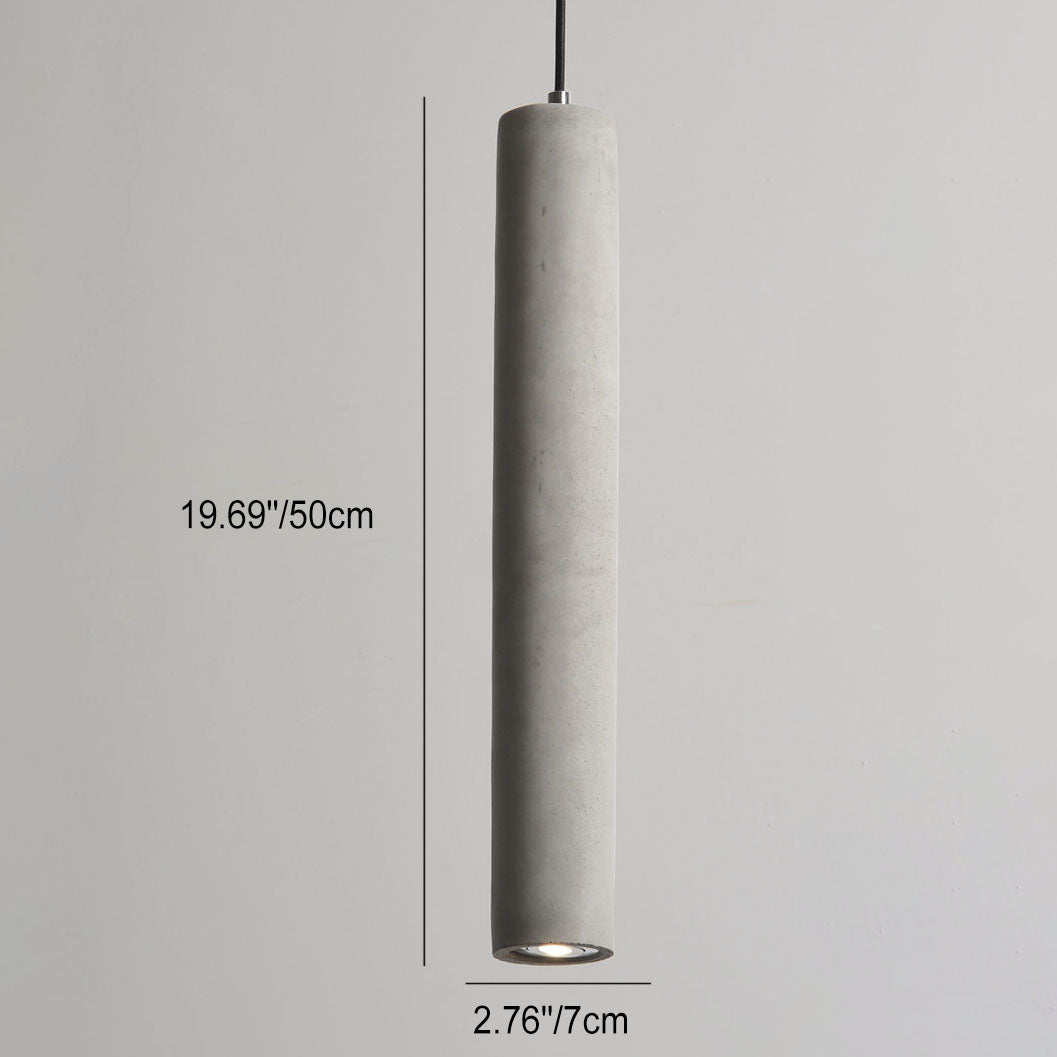 Industrial Concrete Pendant Light Fixture