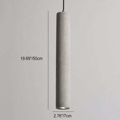 Industrial Concrete Pendant Light Fixture