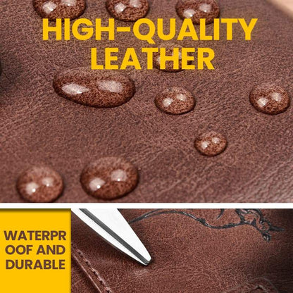Secure Men's PU Leather RFID Wallet