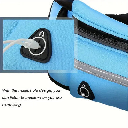 Cofik | Athletic Waist Pack – Slim, Water Resistant, Running Bag