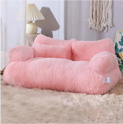 Plush Pet Dog Bed for Comfortable Sleep