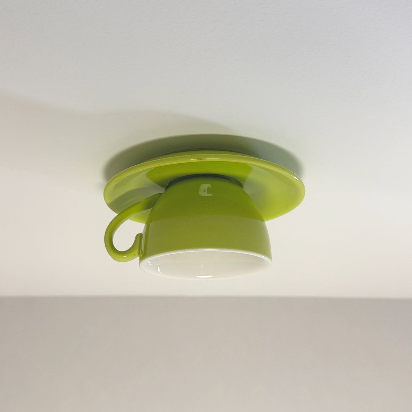 Unique Coffee Cup Shaped LED Ceiling Light Fixture