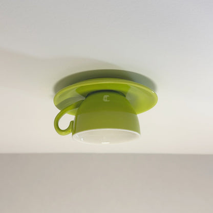 Unique Coffee Cup Shaped LED Ceiling Light Fixture