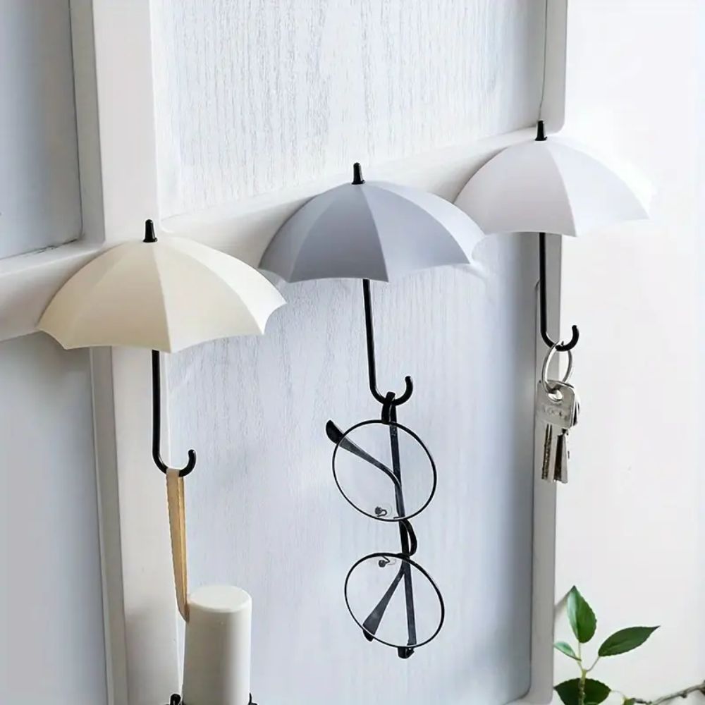 Space Saving Hooks for Umbrellas (3 Pack)