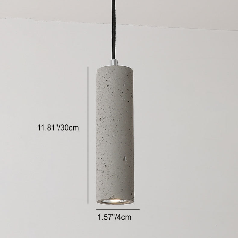 Industrial Concrete Pendant Light Fixture