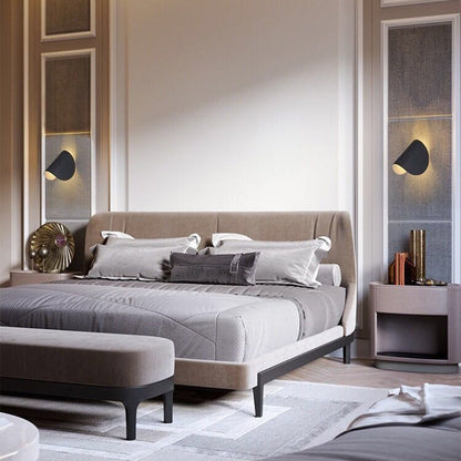 Contemporary Metal LED Color Changing Wall Lamp