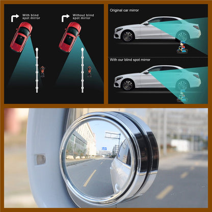 Wide Angle Convex Blind Spot Mirrors