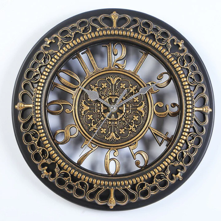 Classic Vintage Wooden Wall Clock - Cofik