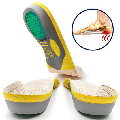 Comfortable Arch Support Shoe Insoles for Foot Pain