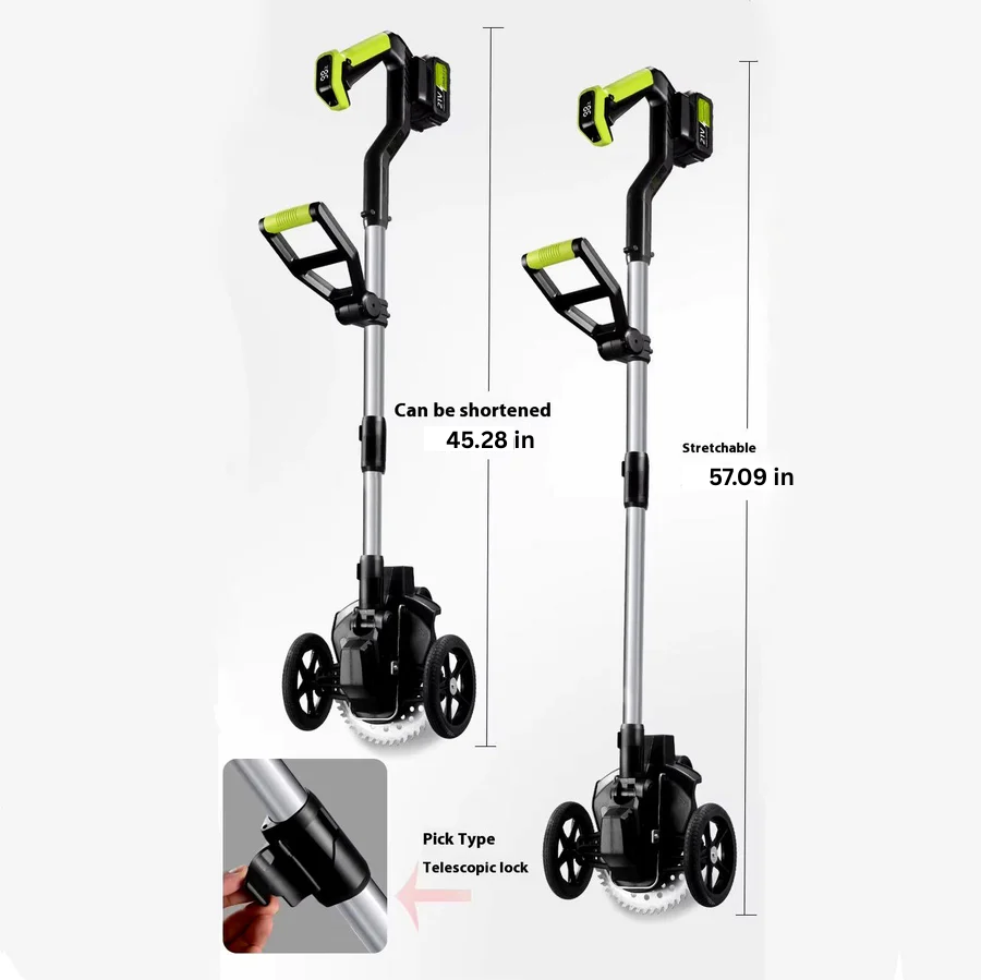 Wireless Lawn Trimmer with Battery and Charger