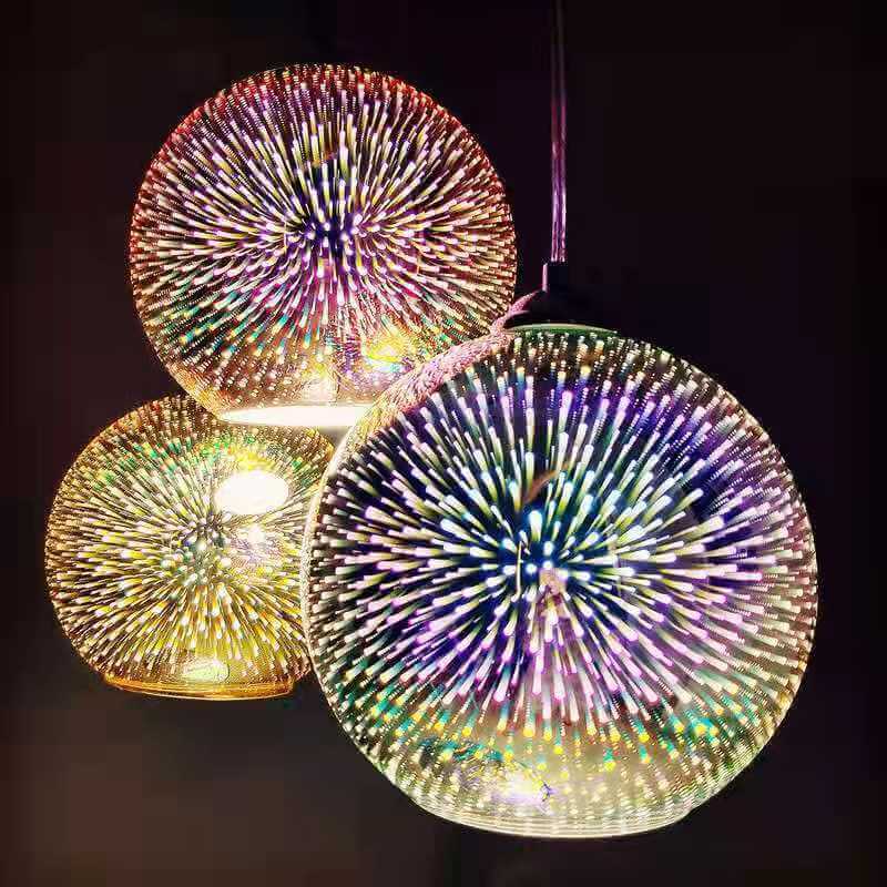 Stunning Crystal Globe Pendant Light Fixture