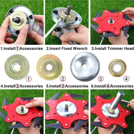 Cofik Pro 6 Blade Adjustable Trimmer Head