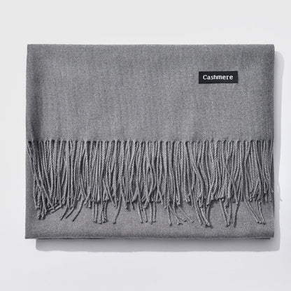 Cozy Black and White Winter Scarf for Women