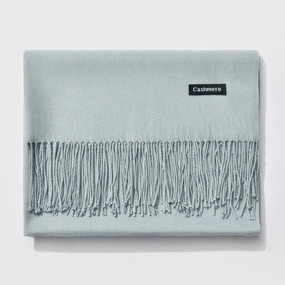 Cozy Black and White Winter Scarf for Women