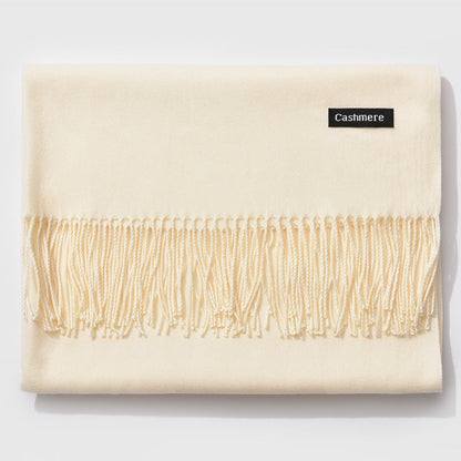 Cozy Black and White Winter Scarf for Women