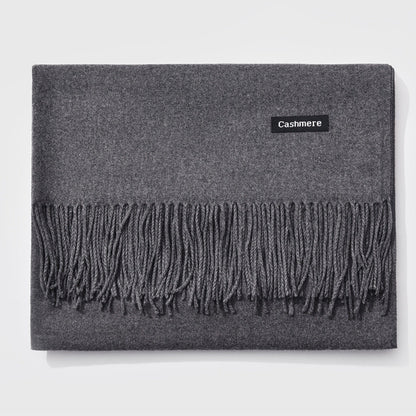 Cozy Black and White Winter Scarf for Women