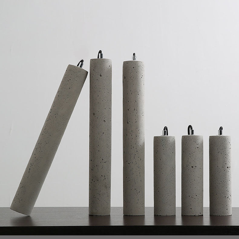 Industrial Concrete Pendant Light Fixture