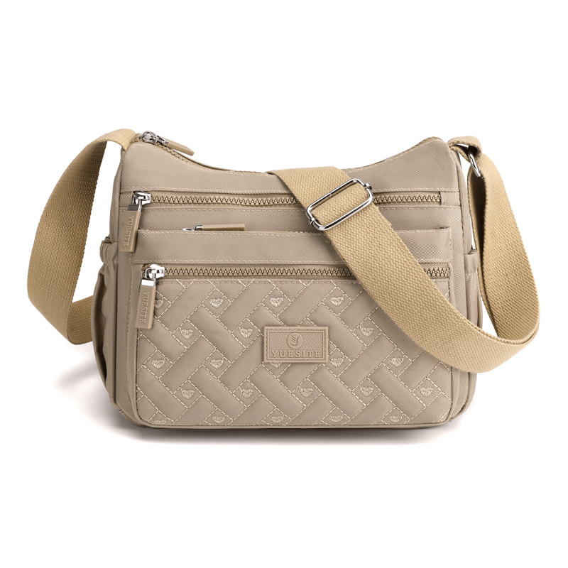 Waterproof Nylon Crossbody Messenger Bag