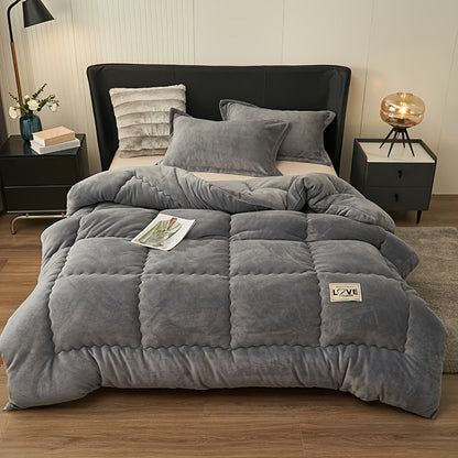 Soft Plush Fleece Winter Duvet for Ultimate Warmth