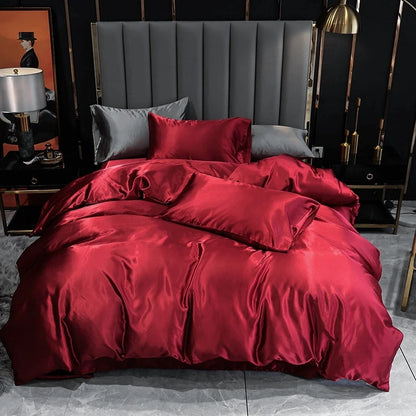 Luxurious 6-Piece Silk Bed Sheet Set