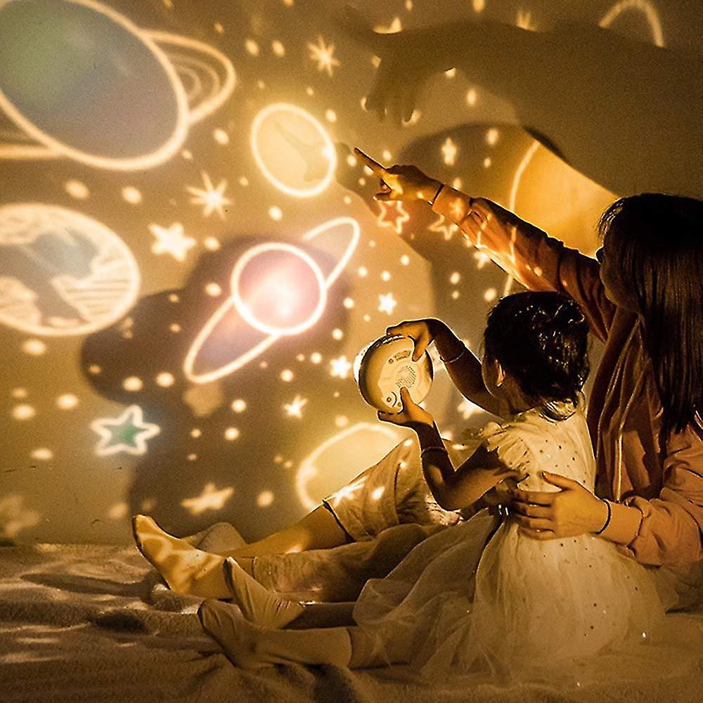 Galaxy Night Light with Sound