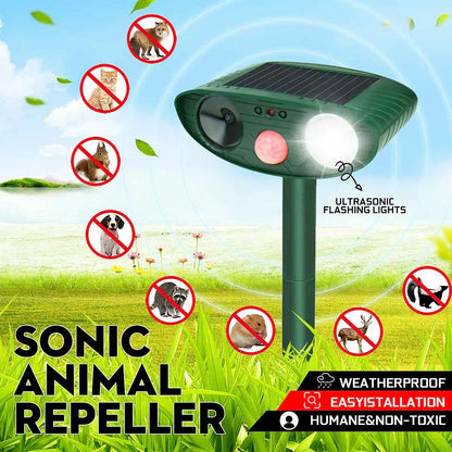 Outdoor Solar Deer Repellent for Yard Protection