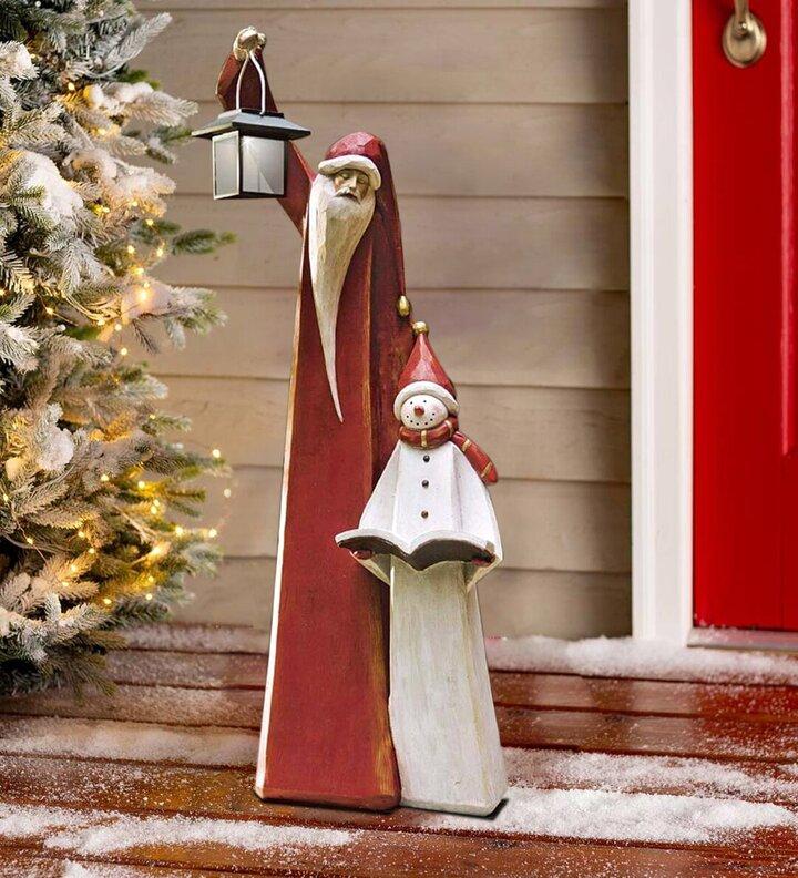 Christmas Snowman Figurine Decoration
