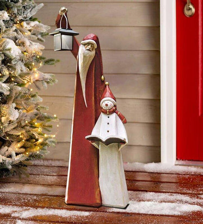 Christmas Snowman Figurine Decoration