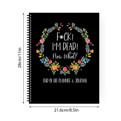 Funeral Life Planner Notebook