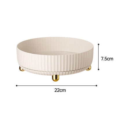 Adjustable Turntable Spice Storage Bowl