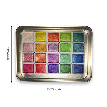 Vibrant Watercolor Art Supply Kit