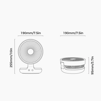Portable Compact Desk Fan