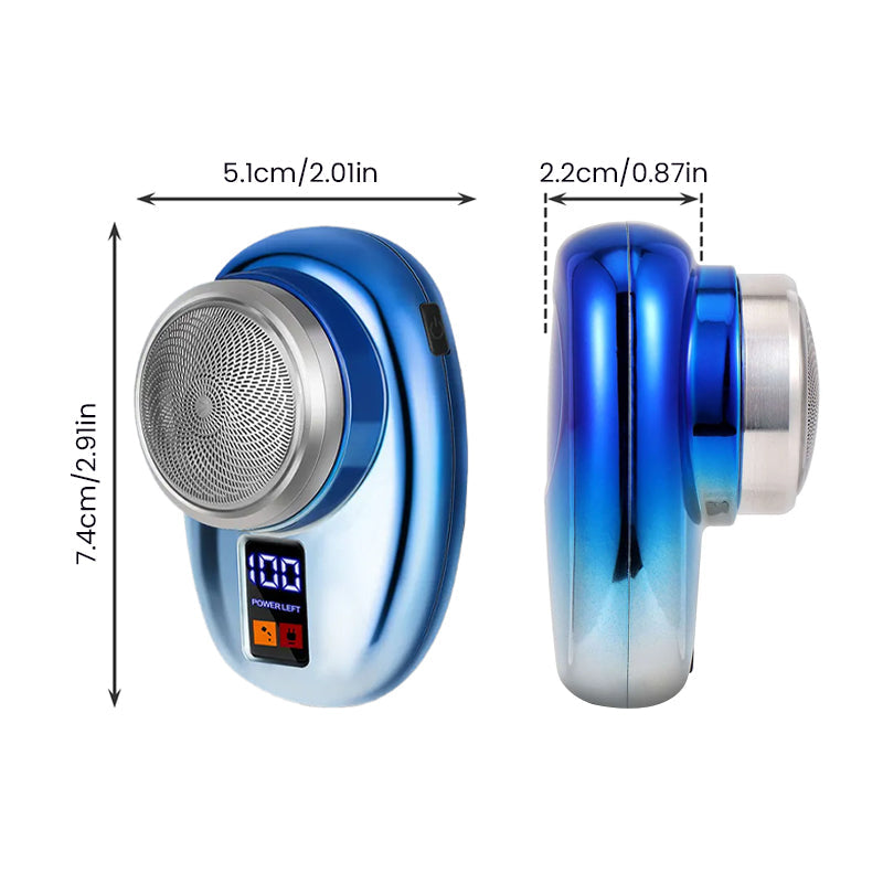 Compact Travel Rechargeable Electric Shaver