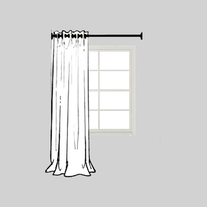 Sheer White Drapes for Living Room - Cofik