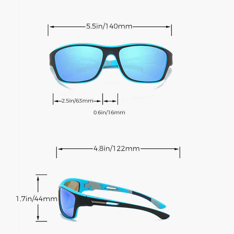 Noxord | Active Sport Sunglasses with Polarized Anti Glare Lenses