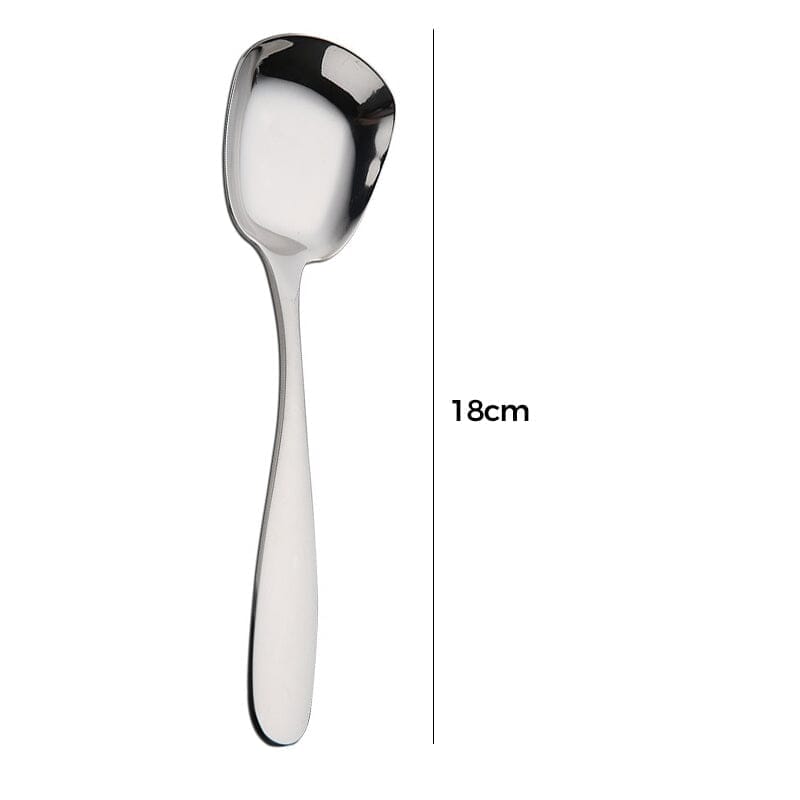 Stainless Steel Square Head Dinner Spoon