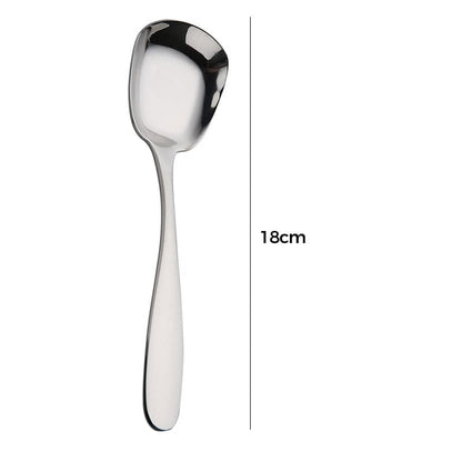 Stainless Steel Square Head Dinner Spoon