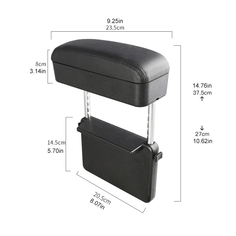 Compact Armrest Storage Container